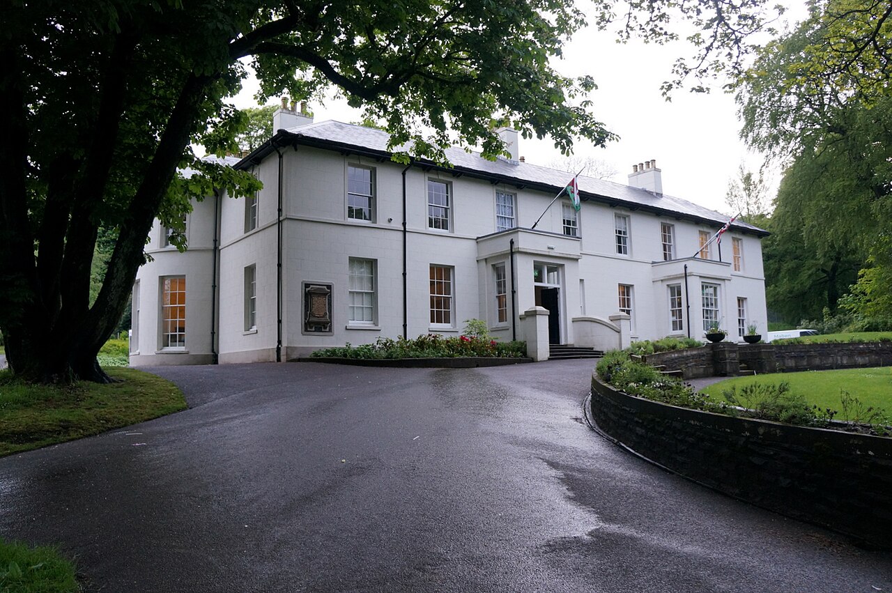 Bedwellty House, a historic building in Tredegar, Wales