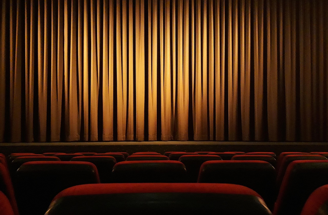 Stock photo: movie theater